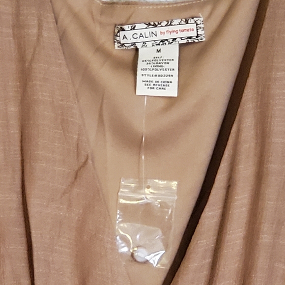 🤎NWOT A. Calin by Flying Tomato Mocha Maxi Dress - Picture 9 of 10